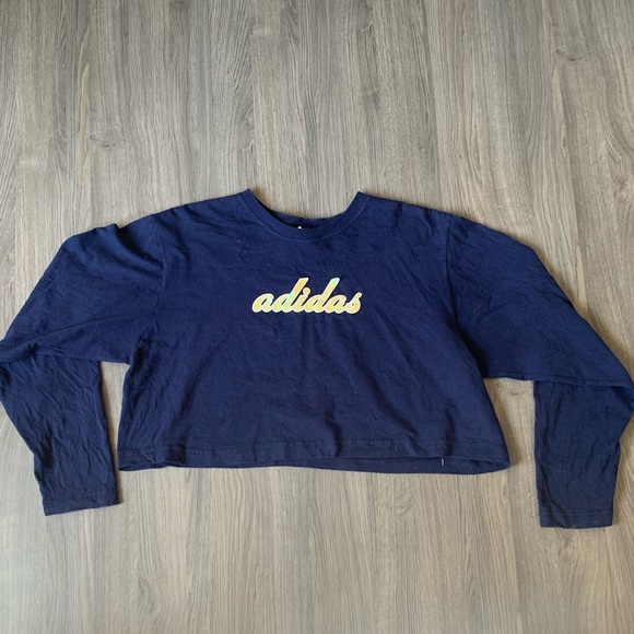 adidas holographic vintage longsleeve - Picture 1 of 3